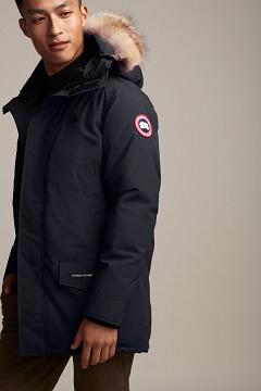 Chamarras Canada Goose Hombre México - Langford Abrigos Azul Marino ZU2195478